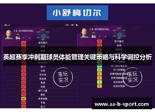 英超赛季冲刺期球员体能管理关键策略与科学调控分析 英超赛季冲刺期球员体能管理关键策略与科学调控分析